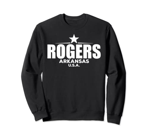Rogers Arkansas Retro Vintage Sudadera