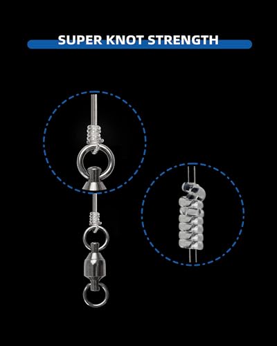 Image of BLUEWING Monofilament Fishing Line Clear Mono Fish Wire Thin Diameter String 6-400 lbs, 50-3000 Yards