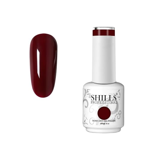 Image of SHILLS PROFESSIONAL UV /LED Soak Off Gel Polish Finish Color Shade 103 15 Millilitres