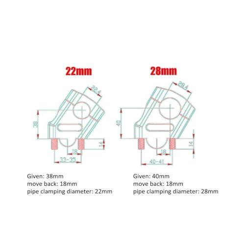 Elevador manillar CB650F abrazadera elevación moto CB 650F accesorios 2018-2023 2