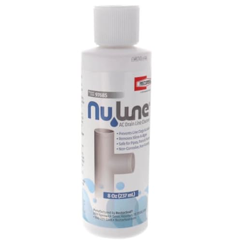 NuLine HVAC Condensate Nu-Line Drain Cleaner 8 ounce (Pack of 6)