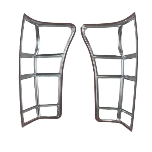 Cubierta de lámpara trasera cromada Isuzu D-Max protector abs resistente a impactos exteriores 3