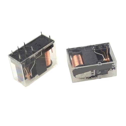 Relé PCB 12V de 8 pines y 5A con conmutación DPDT para circuitos de control 3