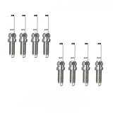 2-8PCS Iridium Platinum Spark Plugs LD8RTAIP Replace For CandlesCompatible With Champion REA6MC SGM