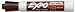 Expo Low-Odor Dry Erase Markers, Chisel Tip, BROWN - 12 Pens