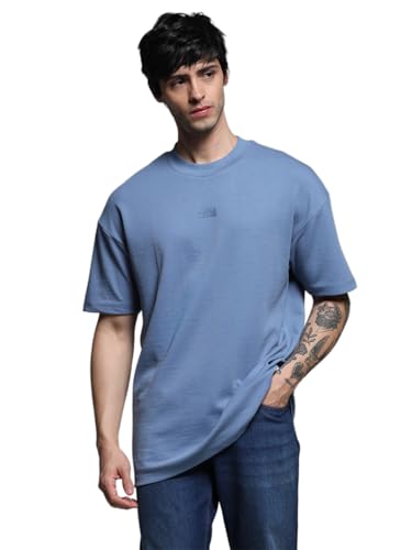 Image of Jack & Jones Men's Solid Slim Fit T-Shirt