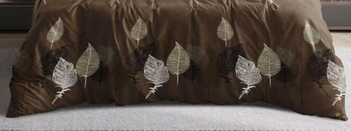 Image of The Royal King Collection 350 TC King Size Bedsheet with 2 King Size Pillow Covers| Beautiful Designer Flat Sheet | Luxury Soft Sheet (3pcs Set) |108x108 inches. (Multicolor-6606)