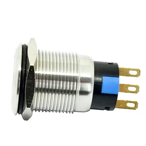 Interruptor de botón 1NO1NC para evitar activaciones erróneas mediante llave de 19mm 7