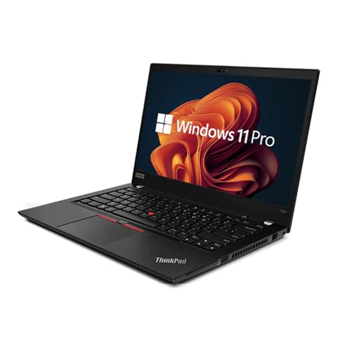 Lenovo ThinkPad T490 14" Laptop - Intel Core i5 8th Gen CPU - 16GB RAM - 256GB SSD - Windows 11 Pro (Renewed)