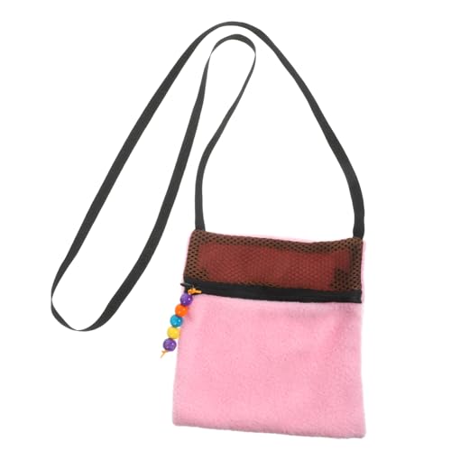 BESPORTBLE Small Pet Carrier Bag Breathable Pouch for Hamsters Sugar Gliders Small Animals Portable Travel Design for Present for