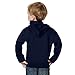 Little King NCAA Toddler Boys Polyester Performer Hoodie Sweatshirt with Team Colors-Michigan-Navy-4T