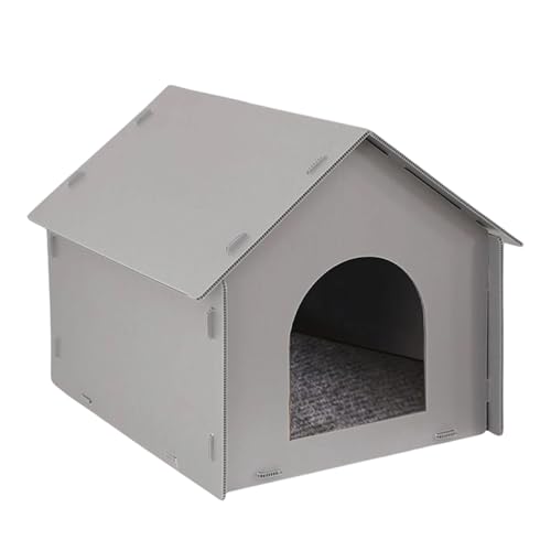 Maison pour chat d'extérieur imperméable contre le froid et la pluie