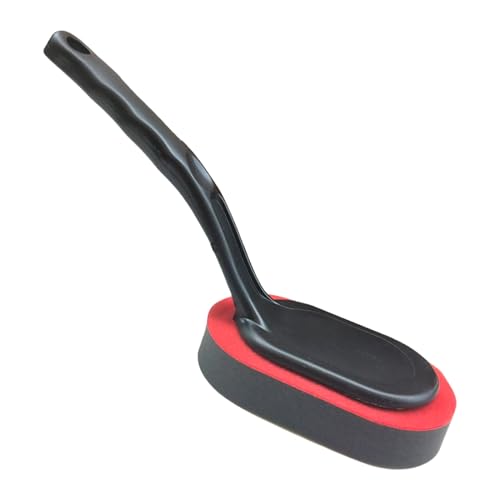 タイヤクリーナーブラシ、タイヤクリーニングブラシ,タイヤリムクリーナーブラシ - 再利用可能な車用ホイールとタイヤブラシ、長いハンドル付きのプロフェッショナル洗車ブラシ