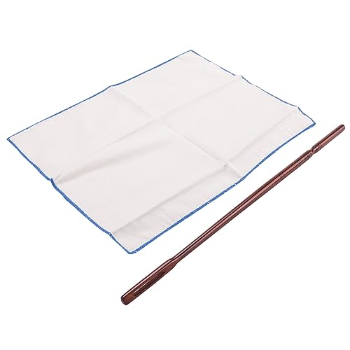 Lizusidtsy Wooden Flute Cleaning Rod Flute Cleaning Cloth Flute Care Kit Flute Accessories, Amber, 371538