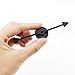 Lohoee Arrow Spinners Board Game Spinner Arrow Toys for Classroom School Party Home Party Supplies (100Pcs,10Cm/4 Inch,Black)