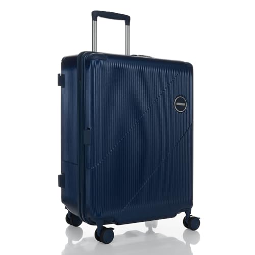 Image of American Tourister Luggage Bag with TSA Lock & 8 Wheels Hard PC Check-in Suitcase /Trolley Bag for Travel /Holiday /Travel Bag with Double Spinne Wheels for Men & Women-