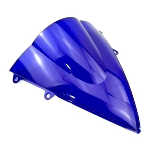 Pare-brise CBR1000RR double bulle bleu contre la fatigue du cou