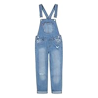 Levi's Girls' Little Denim Overall, Palisades, 5