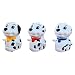 Replacement Dog Figurines for Haktoys Dalmatian Spotty Dog Chasing Game (Pack of 3)