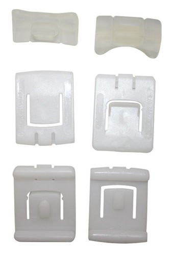 Golf MK1 and Golf Mk2 Seat Runner Guide Clips Set of 6 1979 to 1991