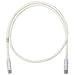 Panduit - NK6APC15MGY - Panduit NetKey Cat.6a F/UTP Patch Network Cable - 49.21 ft Category 6a Network Cable for Network Device - First End: 1 x RJ-45 Male Network - Second End: 1 x RJ-45 Male Network