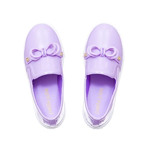 PETITE JOLIE Lupita Ribbon Girl's Shoes Lavender Lilac 11.5-12.54