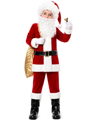 Disfraz Completo de Santa Claus para Niños