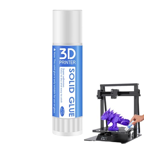Seyrnicay Glue for Printing - Compact Solid Adhesive Printer Adhesive Glue Stick | Long-Lasting Printer Paste Printer Accessories for Hot Plates Hot Beds