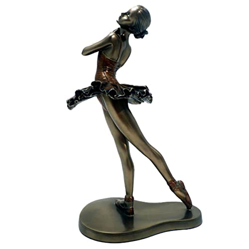 Statuette Danseuse de collection aspect bronze 24 cm