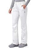 33,000ft Damen Skihose Outdoorhose Wasserdicht Winddichte Softshellhose Warme Gefütterte Trekkinghose Atmungsaktive Schnelltrocknende Thermohose Wanderhose Winter Ski Pants Women Weiß 44*31L