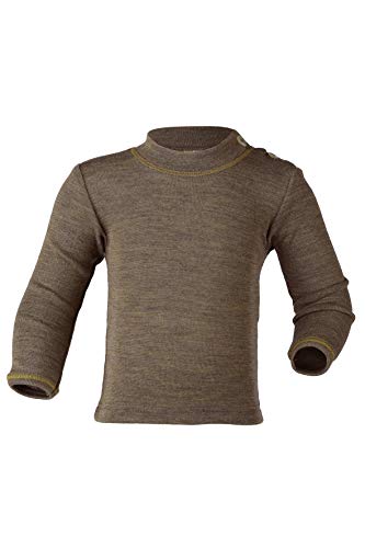 ENGEL Shirt Merino Wool Silk Baby t-Shirt Organic Pajama top 70 5110 (110/116, Walnut)