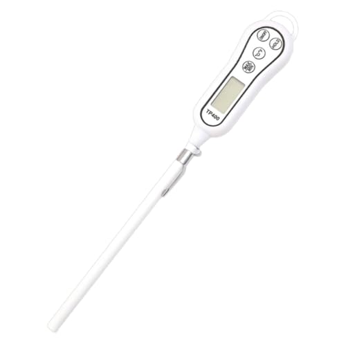 Sonda De Temperatura De Cocción | Sonda De Alimentos Digital Portátil | Monitor De Temperatura De Carne, Medidor De Temperatura Versátil De Lectura Instantánea Para La Cocina