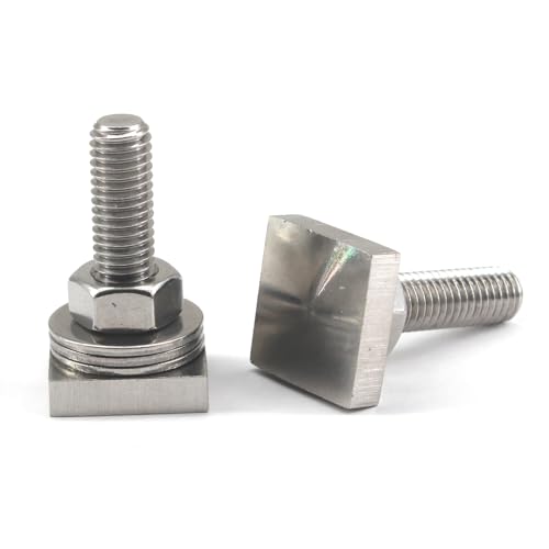 Image of M6x35mm Heavy Duty T Shaped Slot Bolts 304 Stainless Steel T Track Bolt For Roof Rack(10 Pieces)