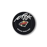Matt Boldy Autographed Minnesota Wild Official Hockey Puck - Autographed NHL Pucks