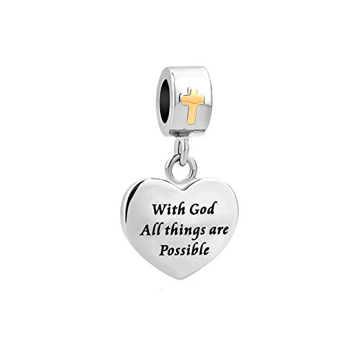 Charm de cruz para pulsera en tus ocasiones religiosas y diarias