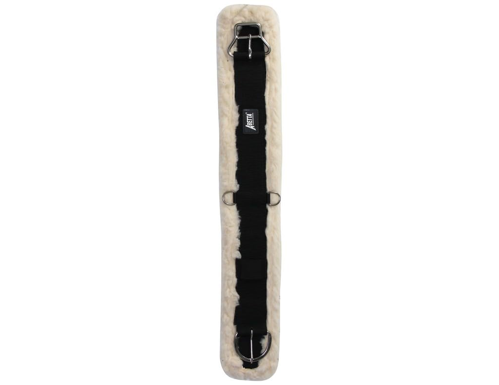 Abetta Fleece Girth 34 Black