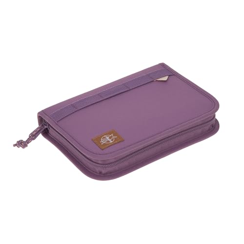 LÄSSIG 7-teiliges Schulranzen Set Kinder/School Set Boxy Unique purple