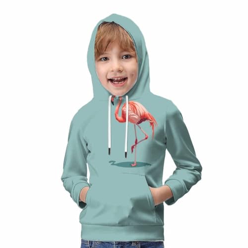 Pull à capuche flamand enfants résistant et doux pour l'hiver - 5