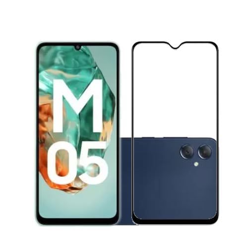 KMPERED® Screen Guard Tempered Full Edge Coverage Screen Protector for Samsung m05 bubble free application | 9H Surface Hardness Tempered Glass (Pack of 1). (B0DHSH85GP) Amazon Price History, Amazon Price Tracker