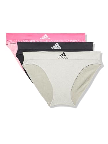 Image of adidas womens Seamless Bikini Underwear Multipack