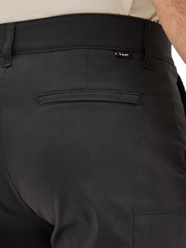 Lee Extreme Motion Cargo-Shorts aus synthetischem Ripstop-Gewebe für Herren, Union-All Black, 49 – Ansicht 5