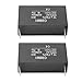 GEERYZHE 2Pcs Generator Capacitor CBB61 12uF 450V AC, Motor Run Capacitor for Gasoline Generator Starting, Fan Motor, Air Conditioner, Power Tools - Durable Plastic Cover
