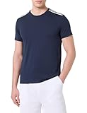 camiseta emporio armani precio Ajuste cómodo EMPORIO ARMANI Round-Neck T-Shirt Camiseta, Armani BLU, S para Hombre