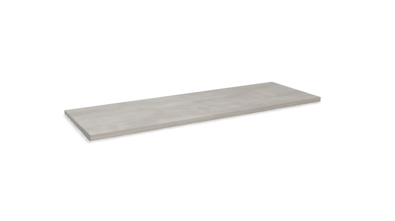 Calandrelli Mensola da Muro con Staffe 90x30 cm Cemento