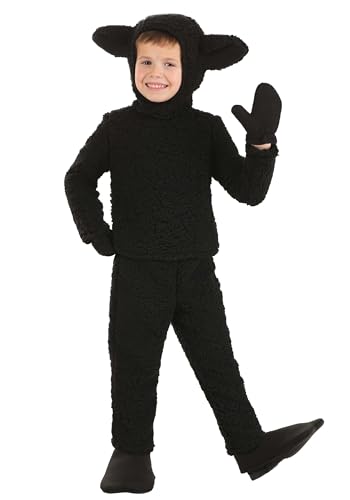 Disfraz de Oveja Blanco y Negro para Niños Pequeños