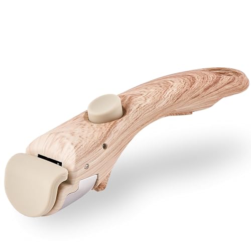 RIOVARM Mango desmontable para sartén, Mango desmontable para batería de cocina apilable, Mango de baquelita con veta de...