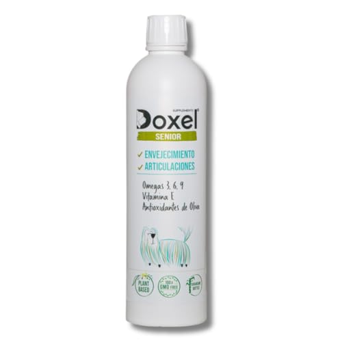 Doxel Senior-500ml Aceite para perros| Suplemento| Antiinflamatorio| Anti envejecimiento| Articulaciones sanas| Sistema...