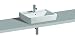 Produktbild Keramag Aufsatzwaschbecken Renova Nr. 1 Plan, 225165 65x48cm weiß(Alpin) 225165000