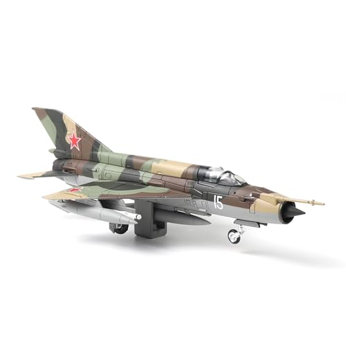 NUOTIE 1/72 MiG-21 Soviet Union Fighter Attack Metal Aeroplane Model Military Aeroplane Model Die-Cast Aeroplane for Collecting and Gift - Image 4