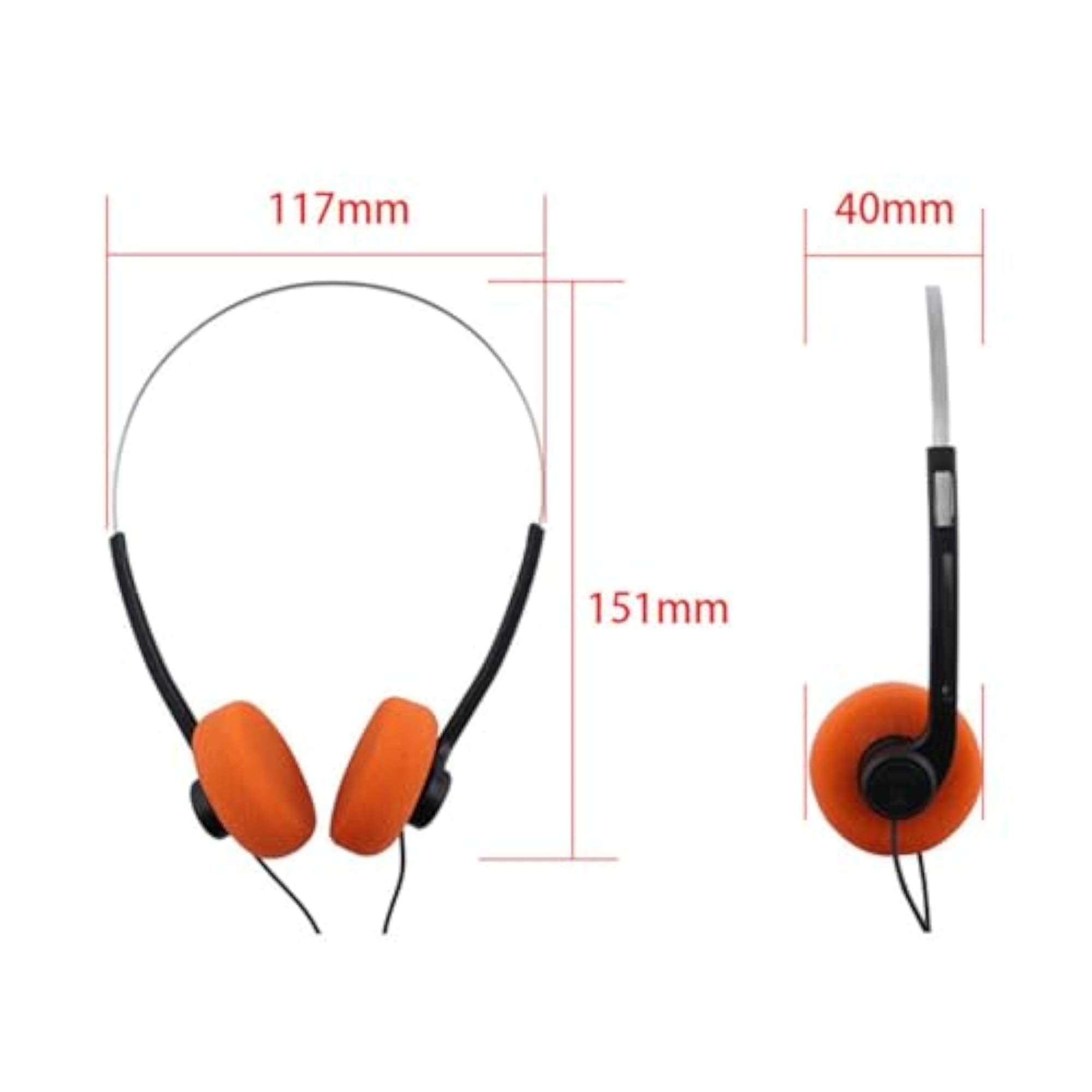 Retro Style Headphone for Running, Walking, and Travel
